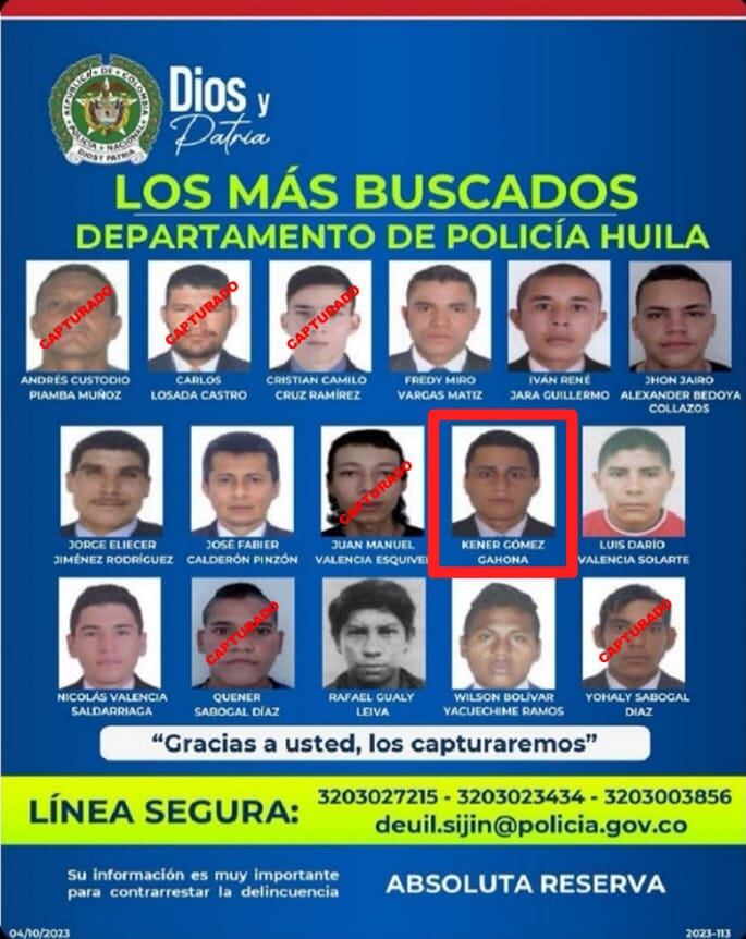 Por la temporada de fin de año, 'Kener' habría venido a visitar a su familia.