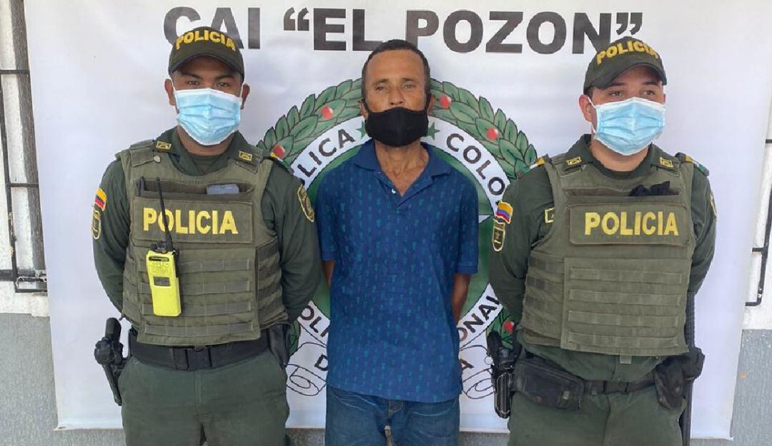 Alias El Palomo, capturado con 38 dosis de base de coca en Cartagena