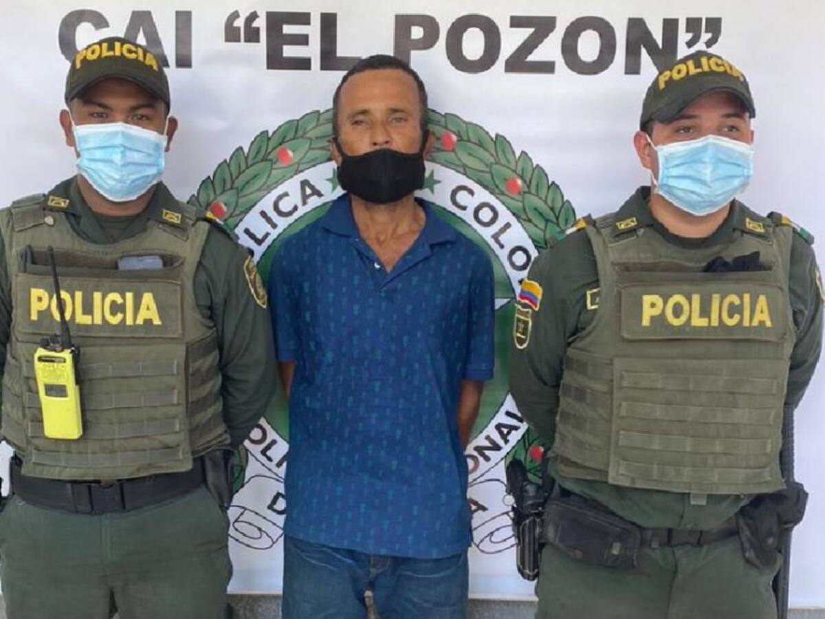 Capturado alias ‘El Palomo’ por tráfico de estupefacientes en El Pozón