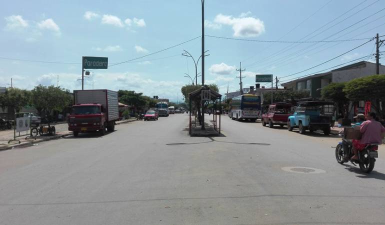 Casco urbano de Tibú