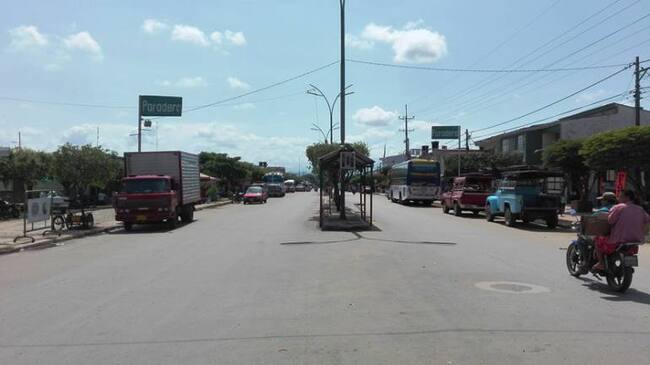 Casco urbano de Tibú