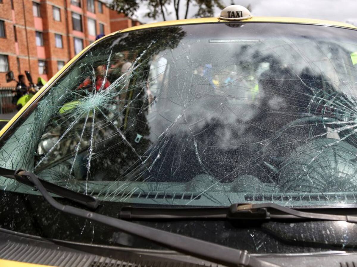 Taxistas de Cali en alerta por continuos ataques a miembros de este gremio