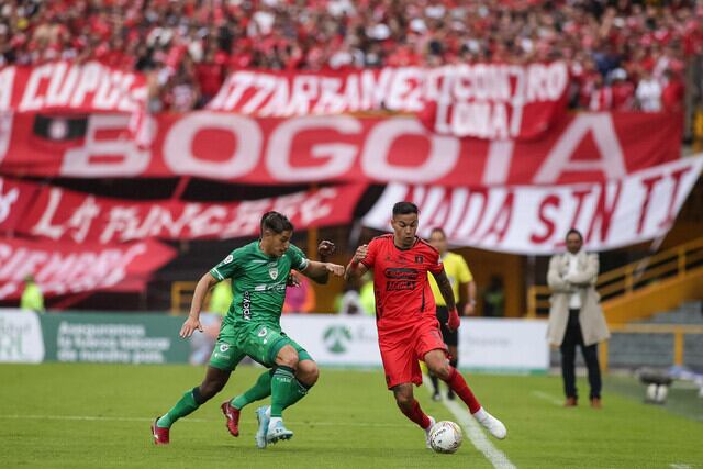La Equidad y América empataron 1-1 en El Campín / Colprensa.