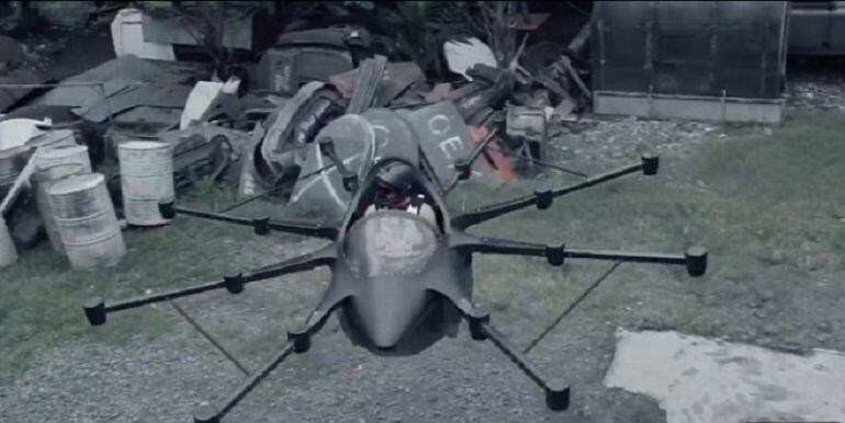 Filipino crea el primer dron que transporta personas