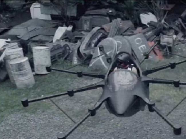 Filipino crea el primer dron que transporta personas