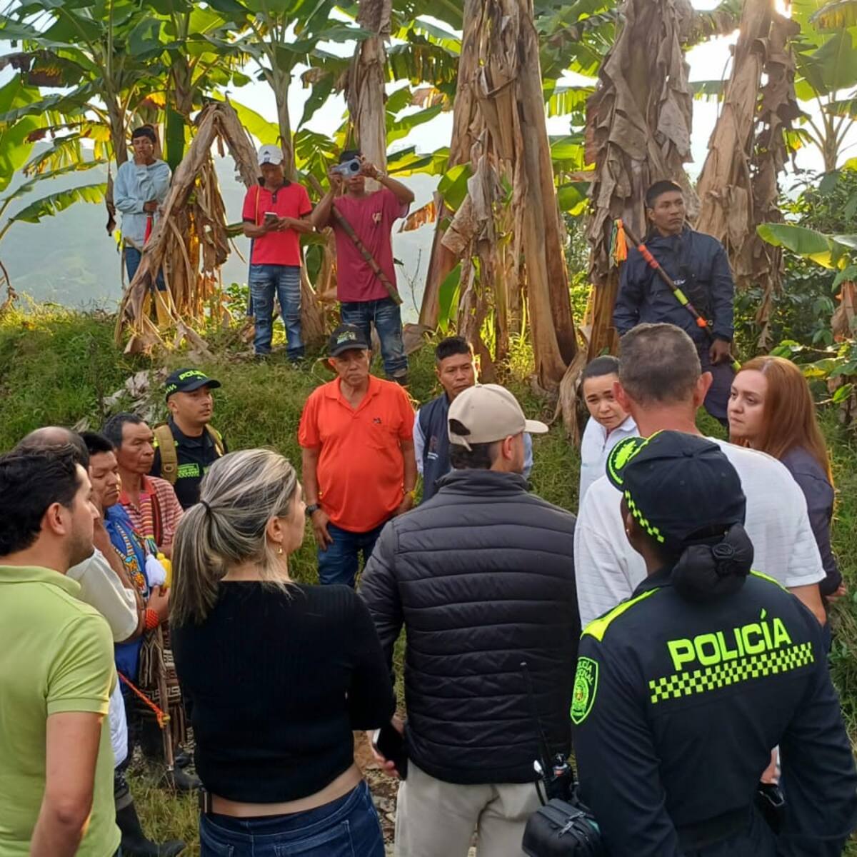 Al menos 100 indígenas se tomaron de forma irregular varios predios en Santa Rosa de Cabal