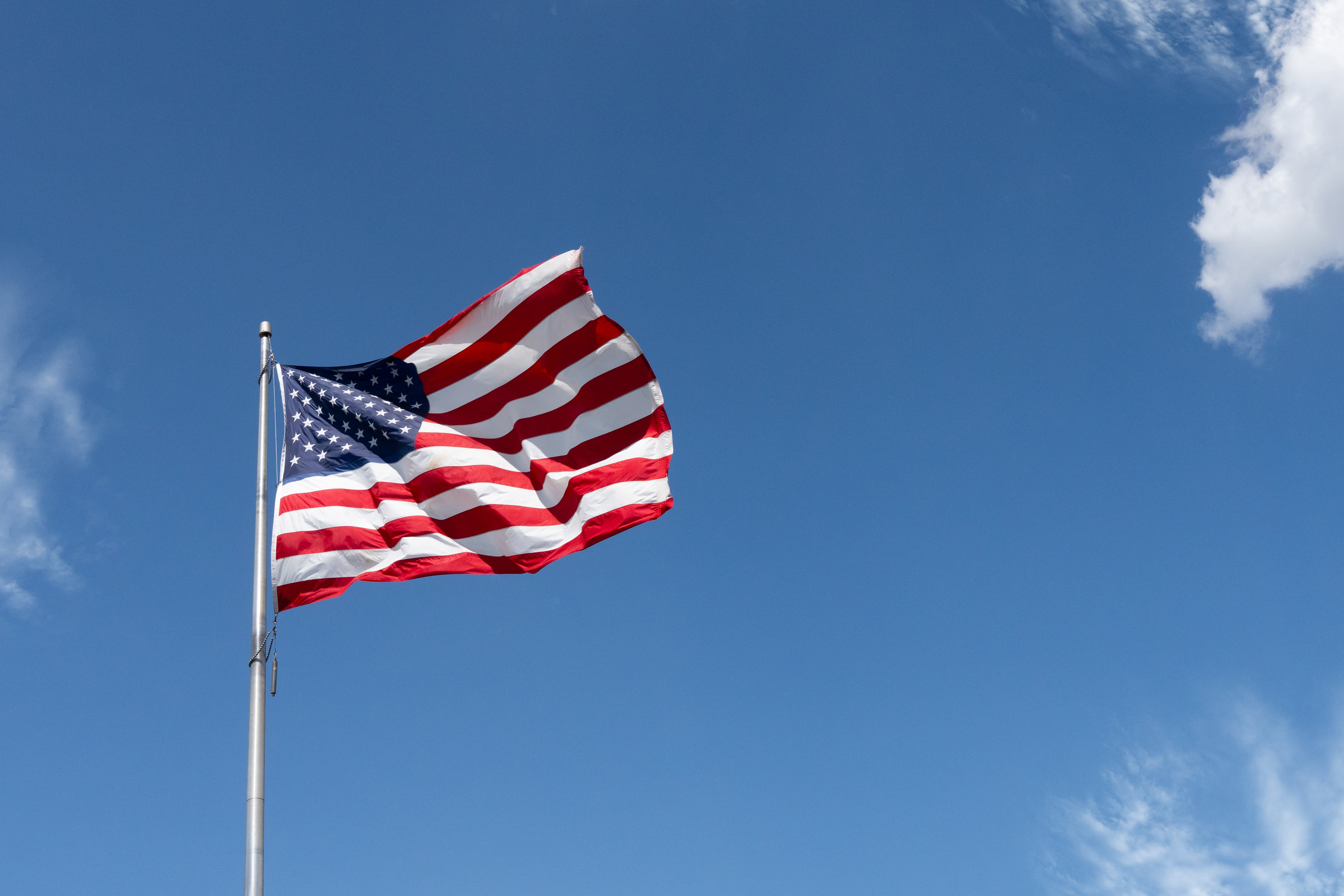 Bandera de Estados Unidos. Foto: Getty Images