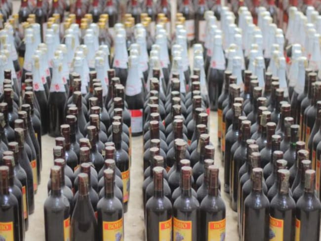 Pretendían vender 7 mil unidades de licor vencido en bares de Santander