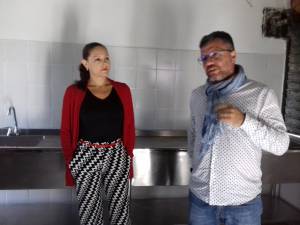 Rectora institución Educativa Las Colinas, Reina Patricia Castaño