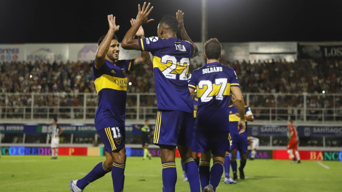 Sebastián Villa marcó en goleada de Boca Juniors frente a Central Córdoba
