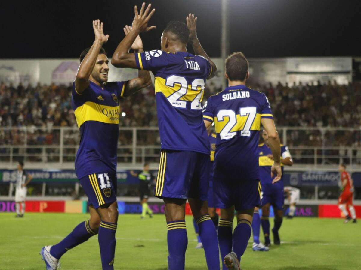 Sebastián Villa marcó en goleada de Boca Juniors frente a Central Córdoba