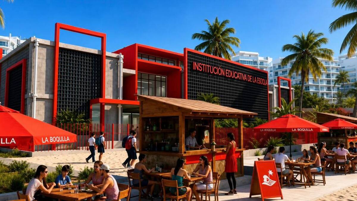 La Boquilla tendrá el primer colegio público de Cartagena frente al mar