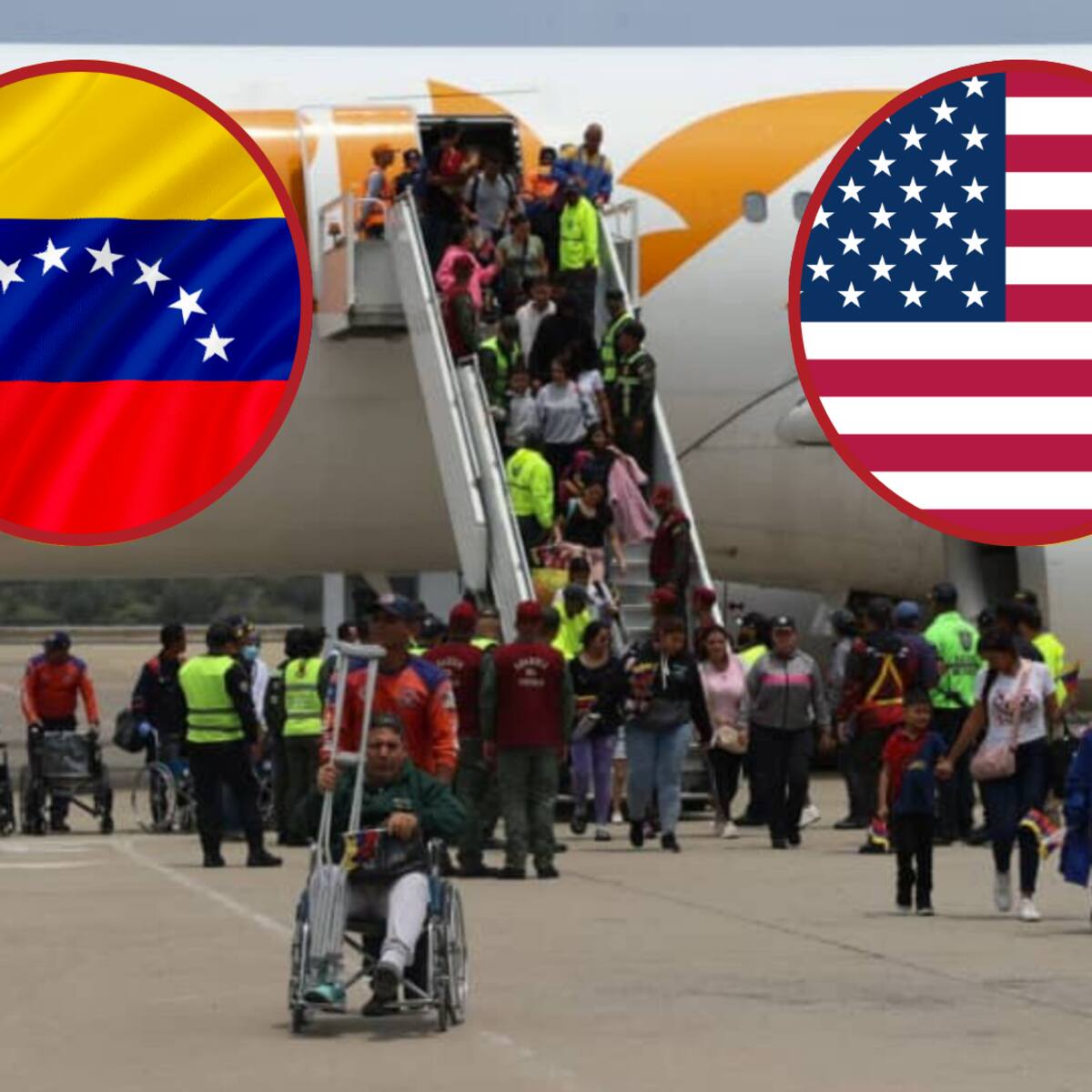 Llegó a Venezuela primer vuelo con migrantes deportados desde EEUU tras caída de Maduro