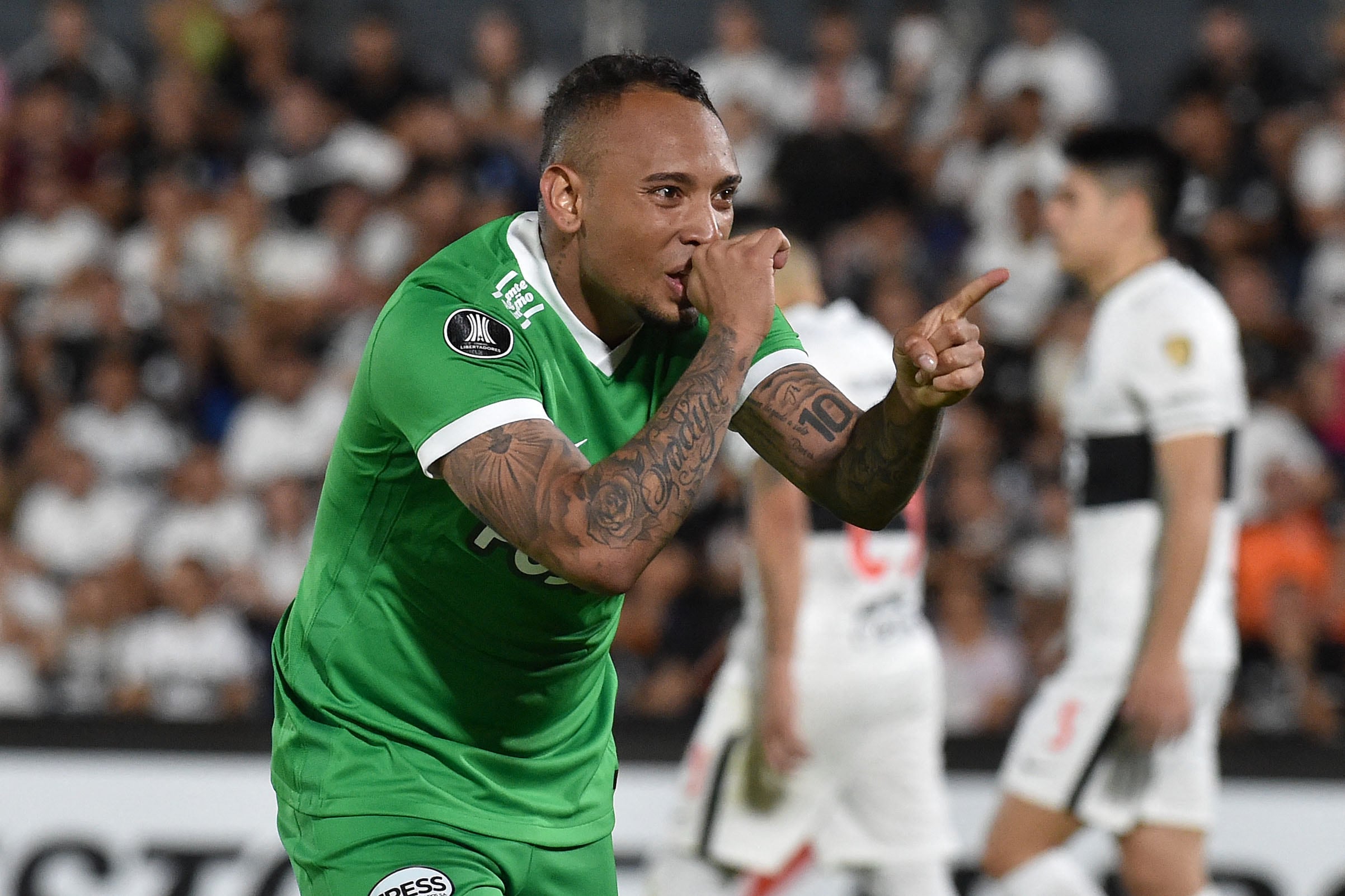 Jarlan Barrera con Atlético Nacional (Photo by NORBERTO DUARTE/AFP via Getty Images)