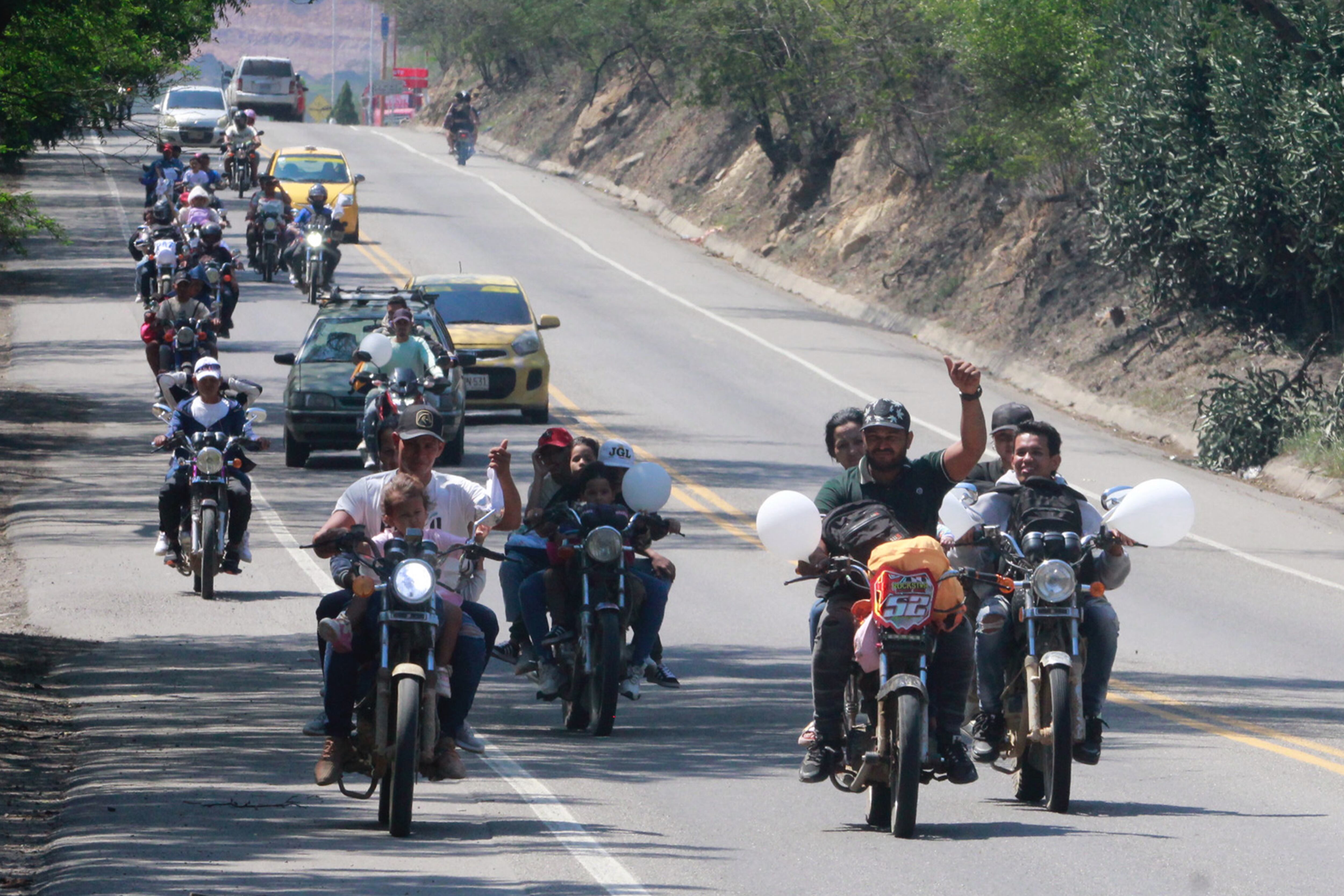 Personas desplazadas por la violencia en la región del Catatumbo. Foto: EFE/ Mario Caicedo