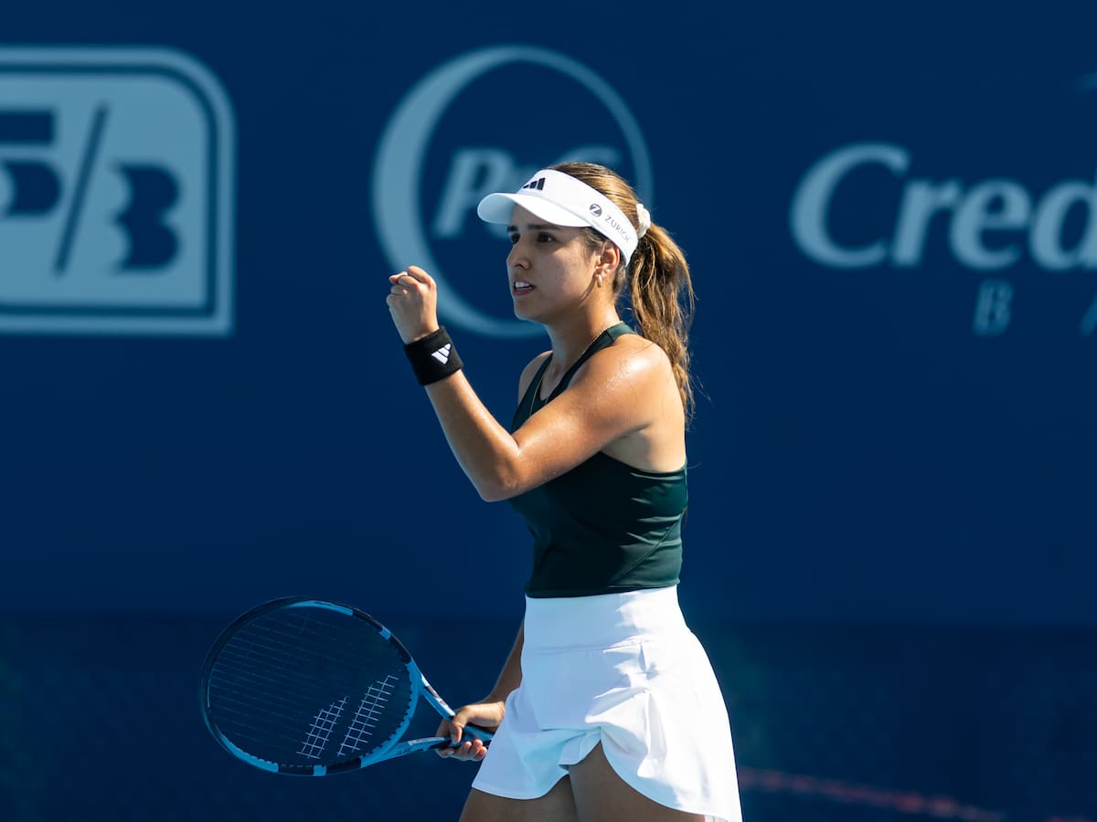 Camila Osorio se retiró del WTA 1000 de Cincinnati por una lesión