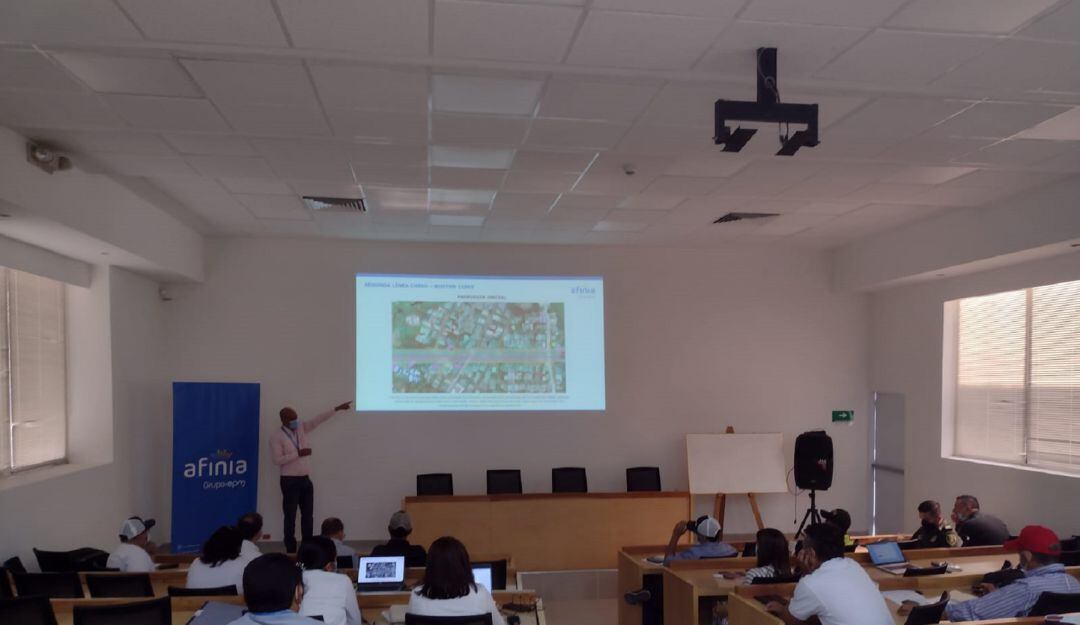 Afinia y autoridades buscan culminar la línea Chinú – Boston