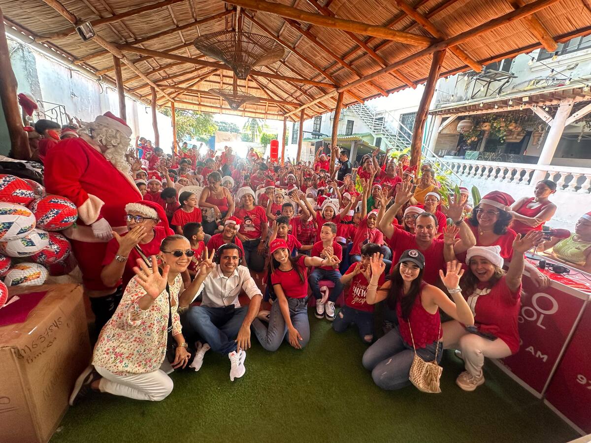 Más de 2.300 regalos se entregaron en Barranquilla en la campaña ‘Ningún Niño Sin Juguete’