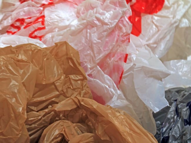 Bolsas que se transforman en abono