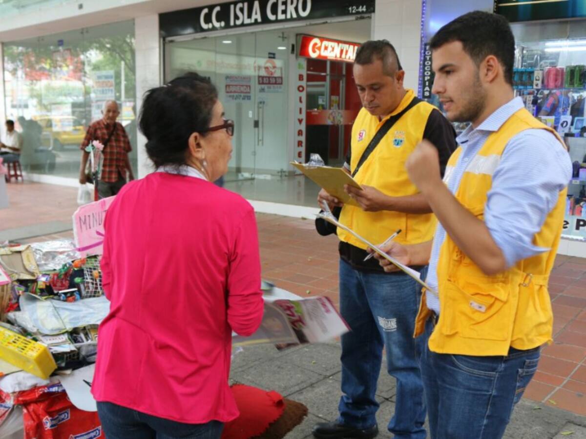 Controles al espacio público en Cúcuta