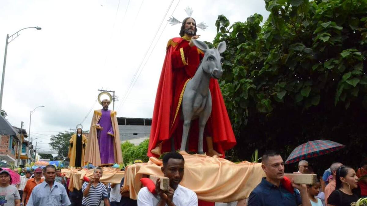 Informe actividades de semana santa en Quindío