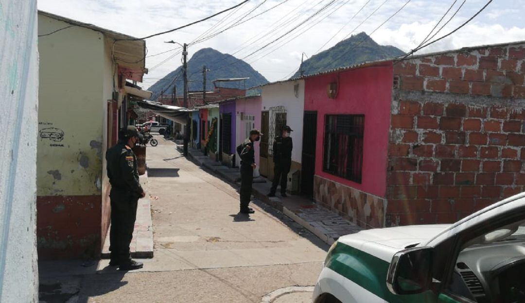 Lugar donde ocurrieron los hechos, en el municipio de Supía