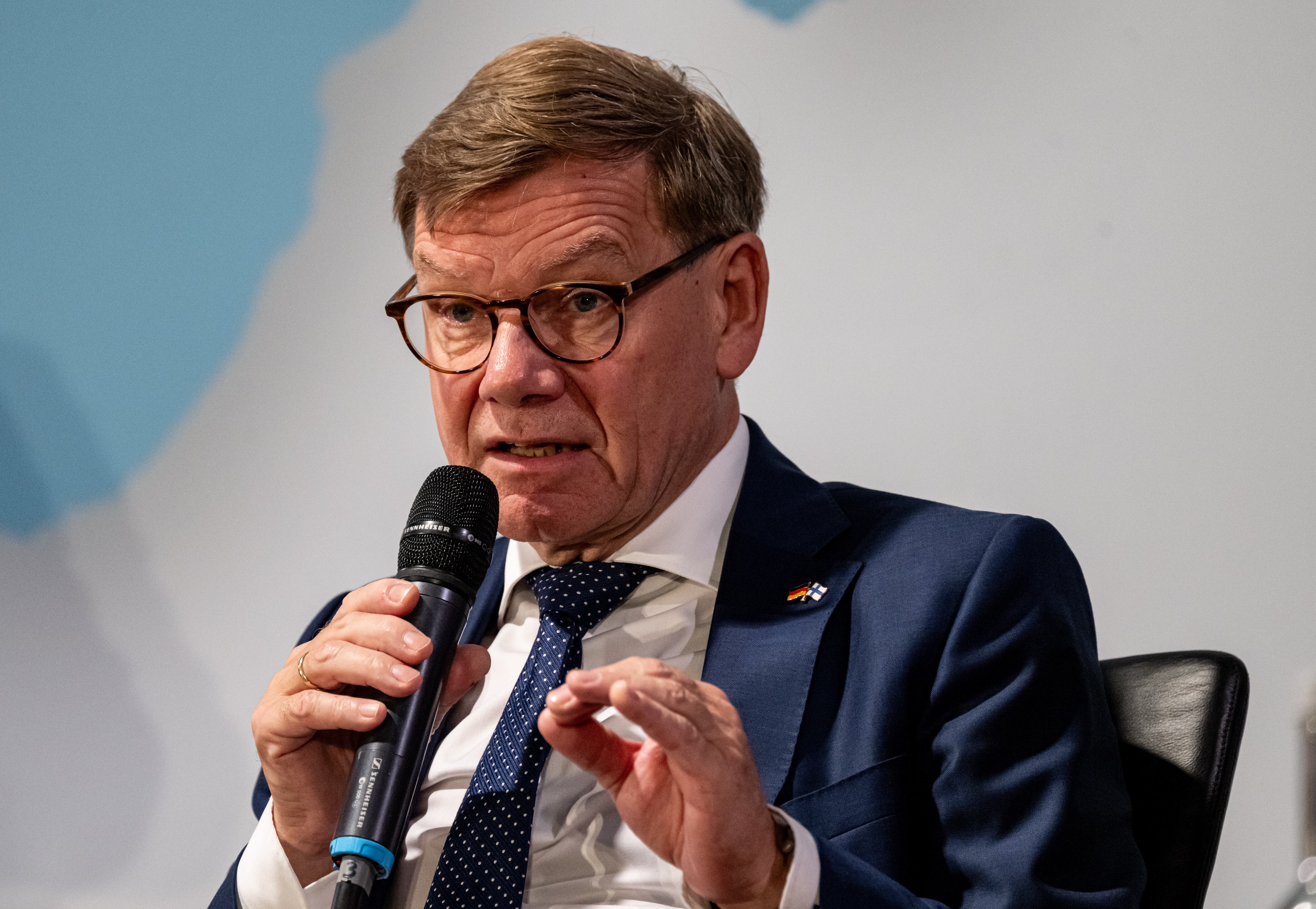 El ministro de Asuntos Exteriores de Alemania, Johann Wadephul. 
(Foto:    Fabian Sommer/picture alliance via Getty Images)