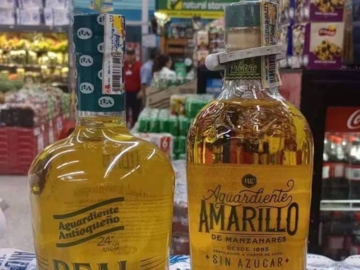 SIC ordenó a Fábrica de Licores de Antioquia retirar el Aguardiente Real de color amarillo