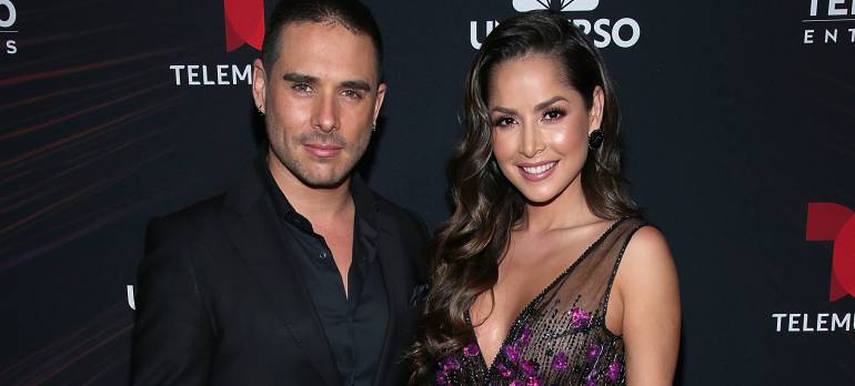 Carmen Villalobos y Sebastian Caicedo