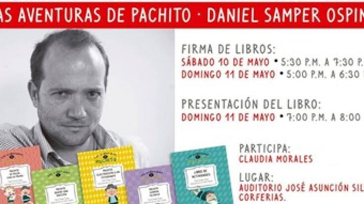 Daniel Samper Ospina presenta en feria "Las Aventuras de Pachito"