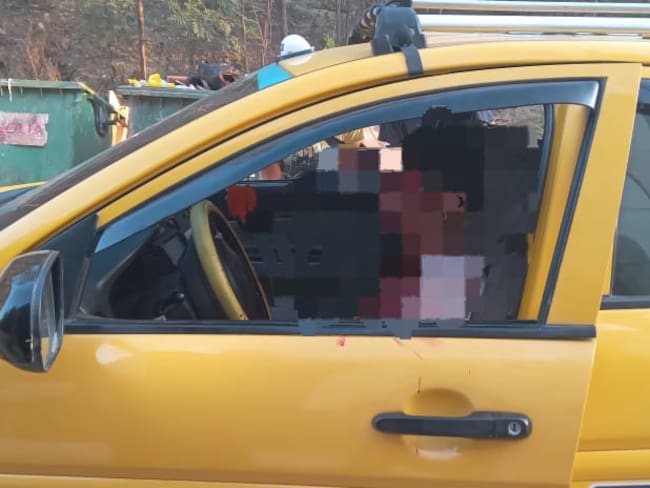 Emerson Rodríguez fue apuñalado varias veces en el rostro por un delincuente.