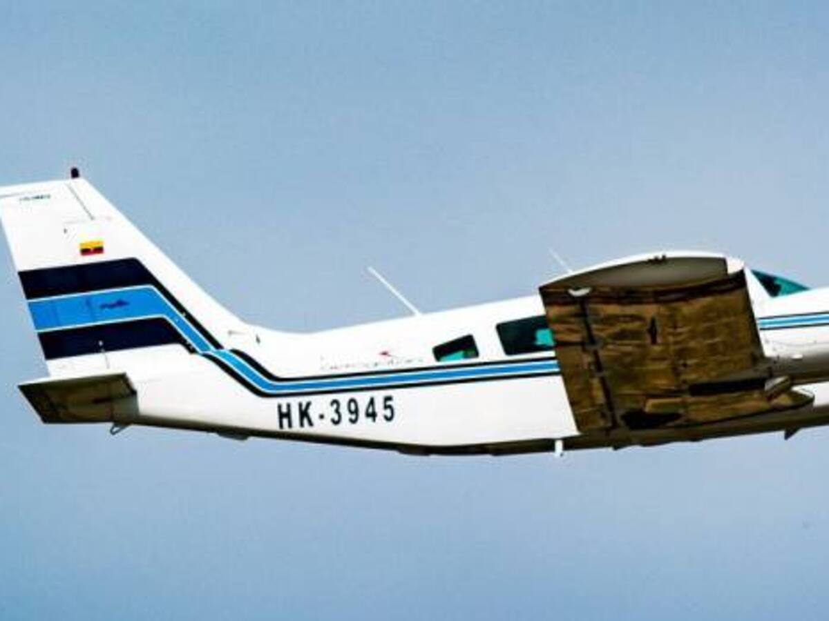 En un potrero fue avistada la avioneta robada en Aguachica