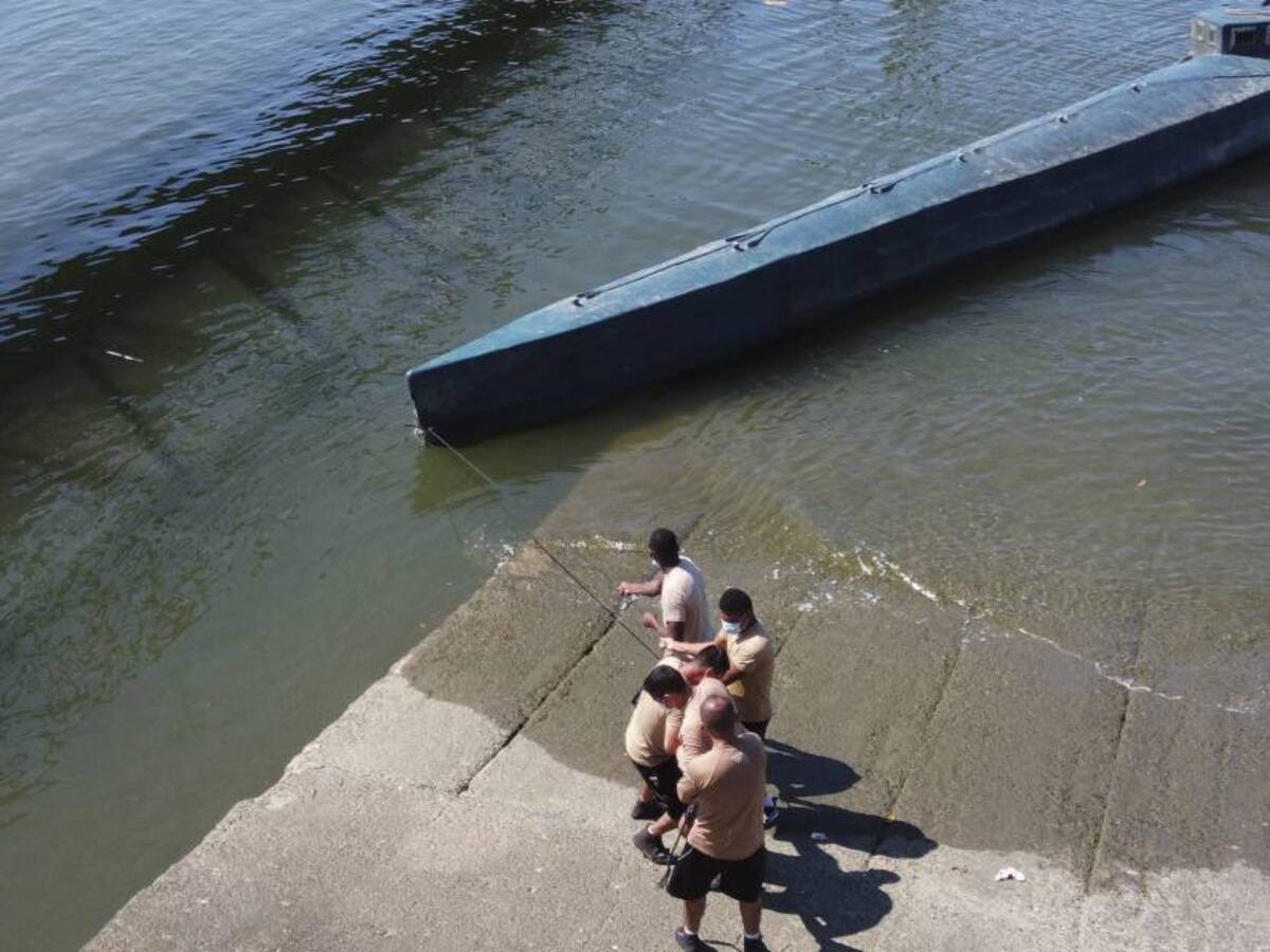 Seis colombianos aceptaron enviar cocaína a EE.UU. en narco submarinos