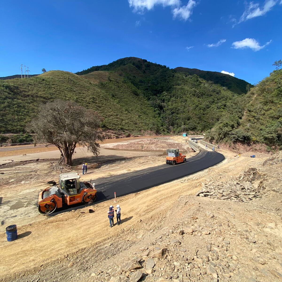 Finalizó la pavimentación en vías de acceso a puentes en El Tarrita, Norte de Santander