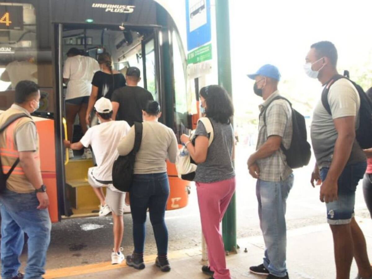 Desvíos en ruta X104 Terminal–Pedro Romero–Centro de Transcaribe