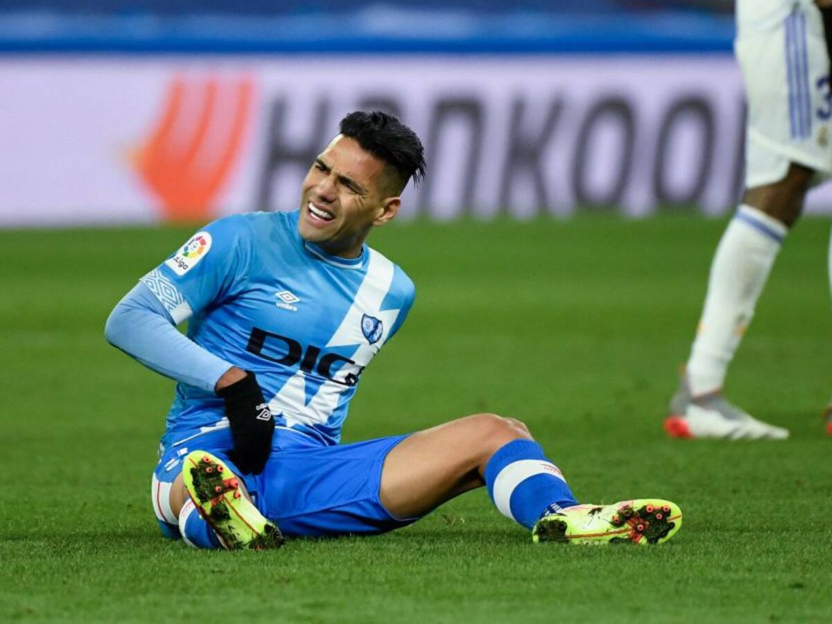 Alarma en la Selección: Falcao salió lesionado con Rayo Vallecano