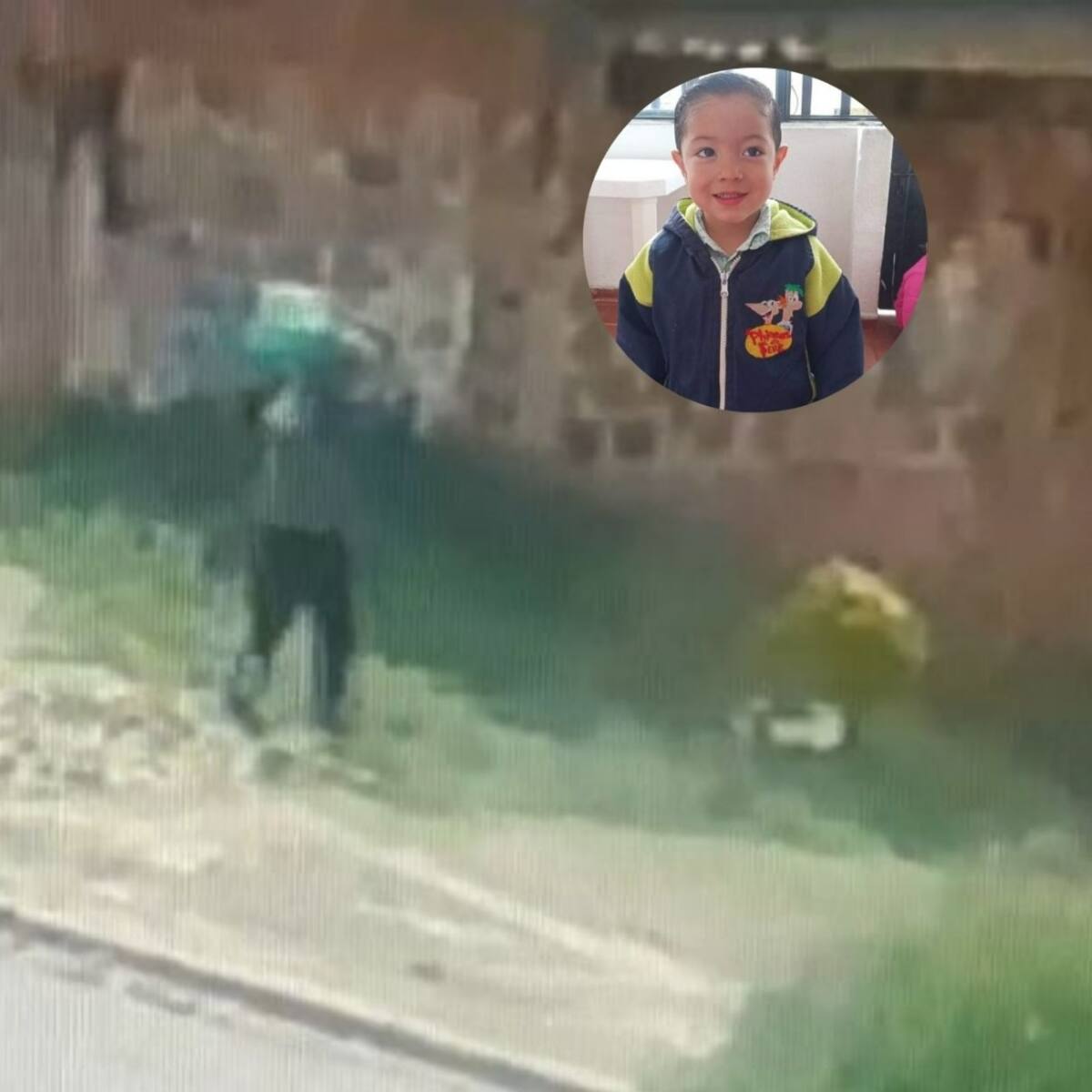 Video clave para capturar al padrastro de Jerónimo: lo estaría cargando en un costal