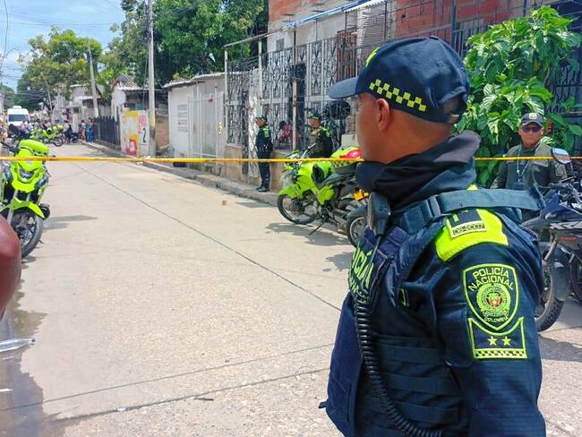 Presunto delincuente murió en intercambio de disparos con policía en el sur de Cartagena