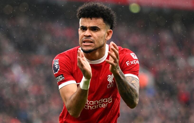 Luis Díaz, jugador del Liverpool (Photo by Michael Regan/Getty Images)