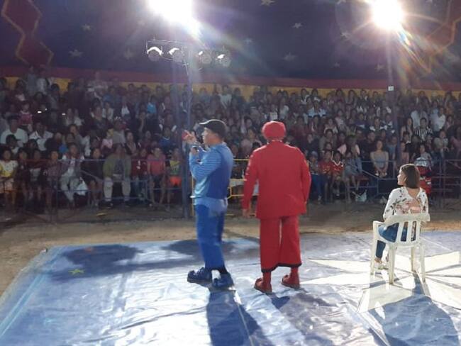 Circo Héroes de Colombia cierra presentación en Santa Rosa sur de Bolívar