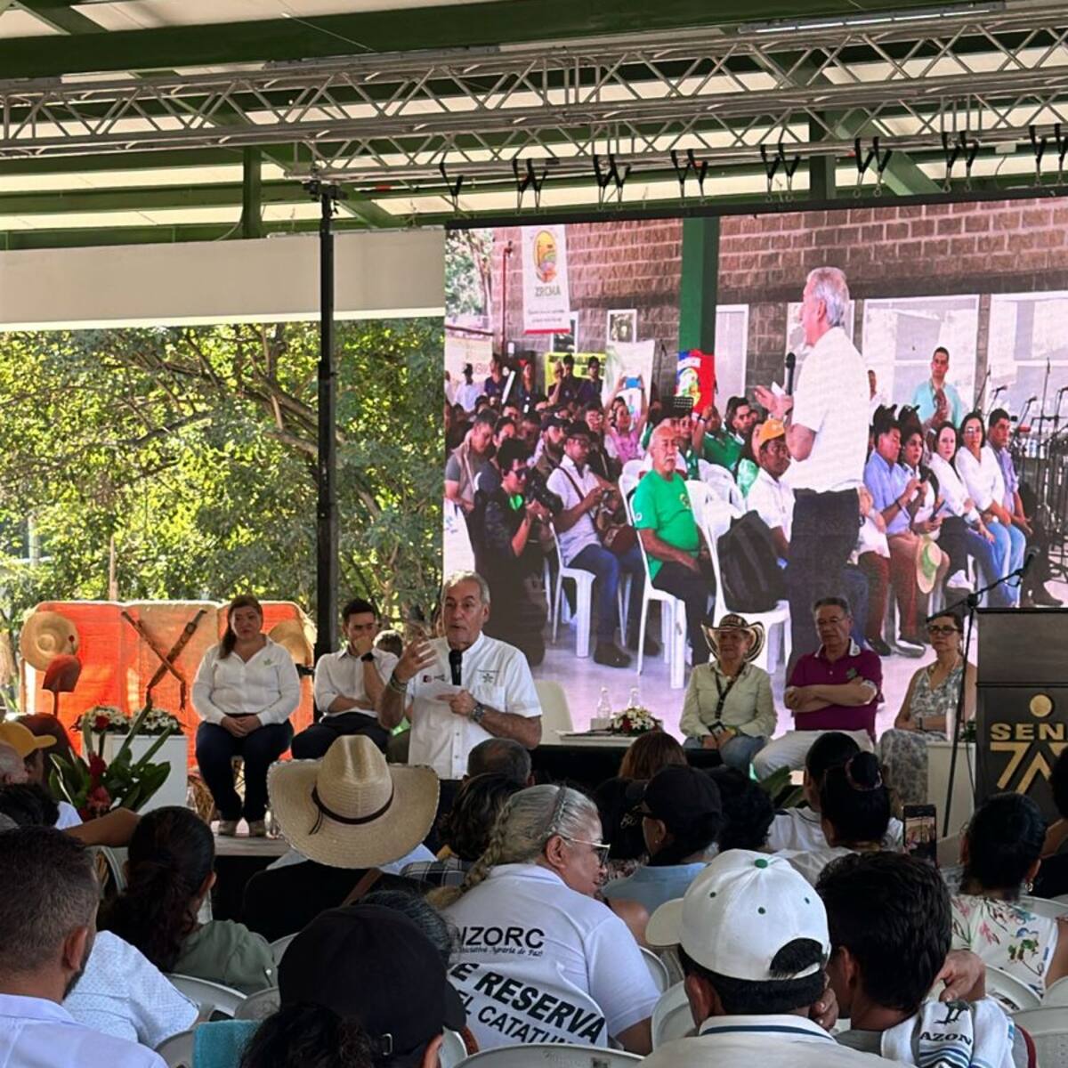 Campesinos se reúnen en Huila para fortalecer las Zonas de Reserva Campesina en Colombia