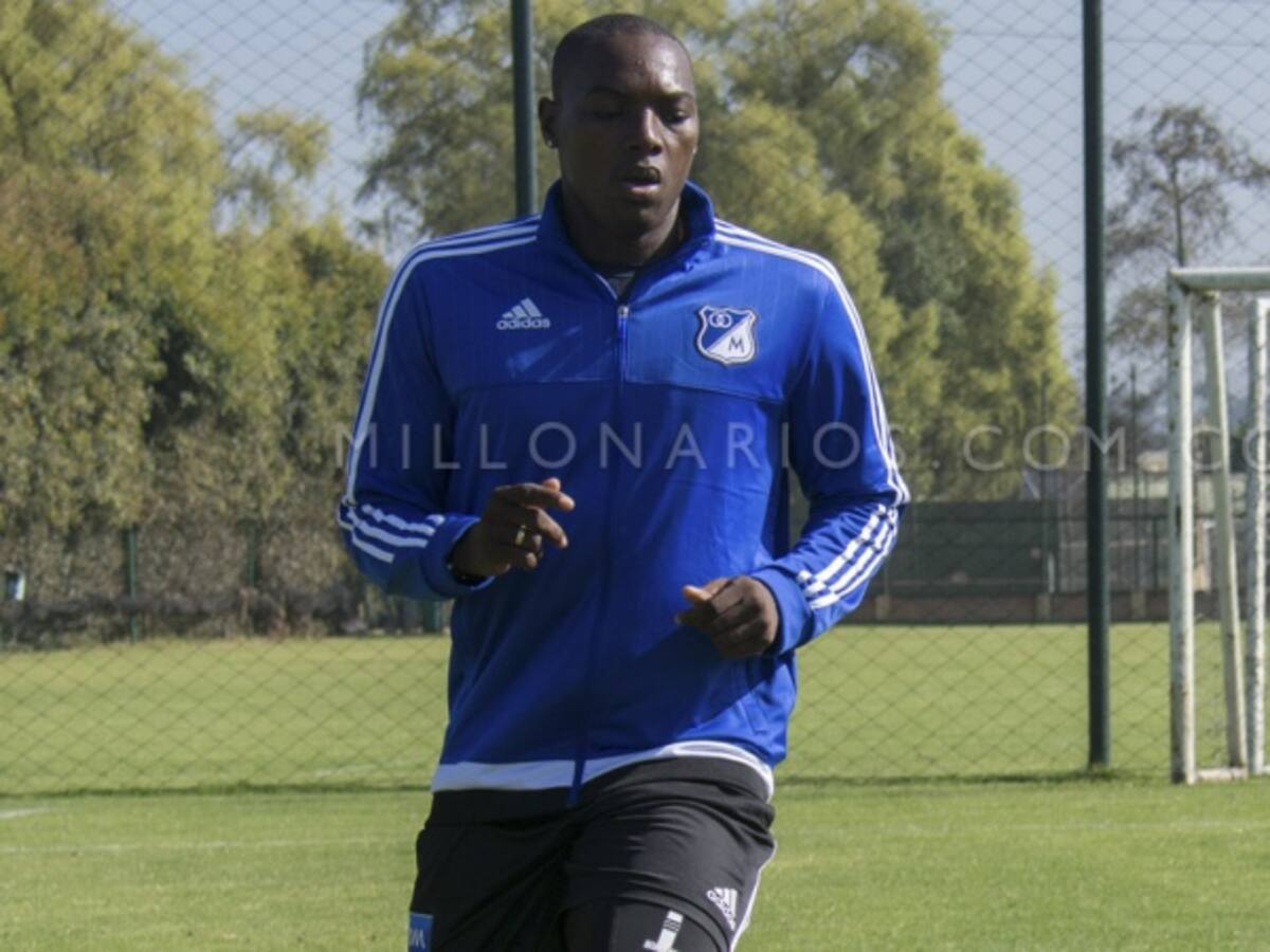 Yilmar Angulo regresó a trabajos con Millonarios
