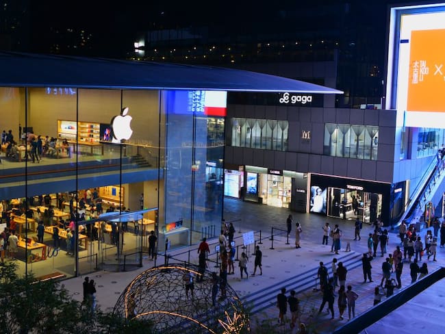 Tienda de Apple, marca tecnológica 