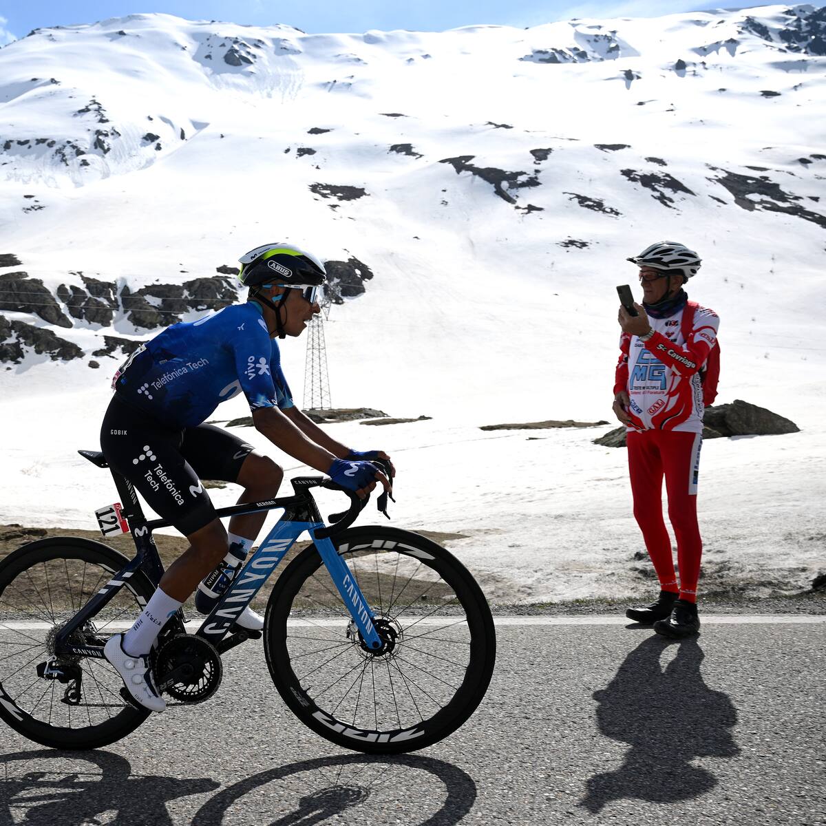 Nairo Quintana, como en los viejos tiempos: segundo en la etapa reina del Giro de Italia