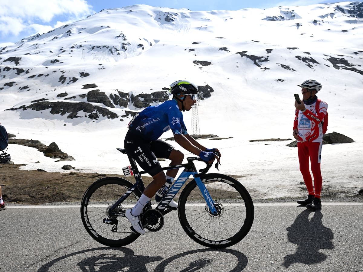 Nairo Quintana, como en los viejos tiempos: segundo en la etapa reina del Giro de Italia