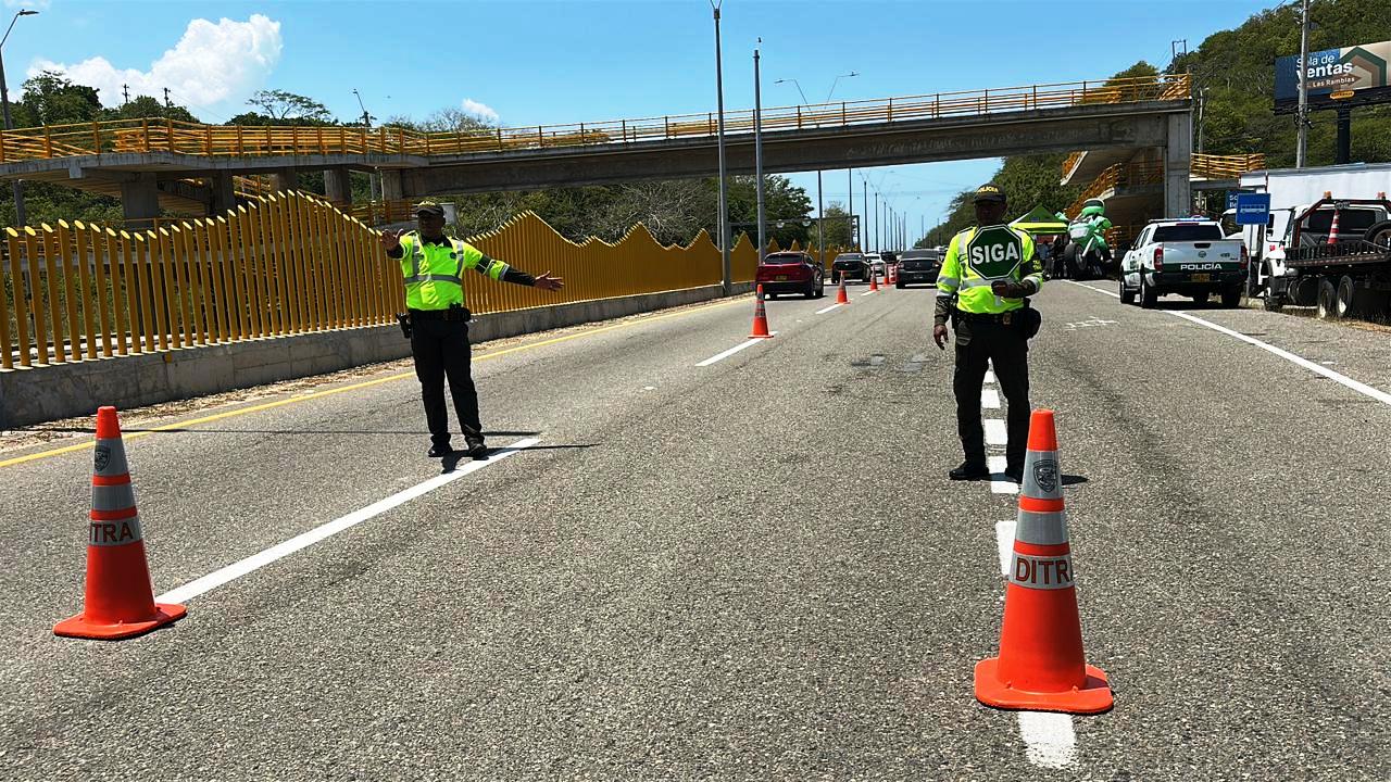 Más de 175 mil vehículos se movilizaron durante esta Semana Santa en Cartagena