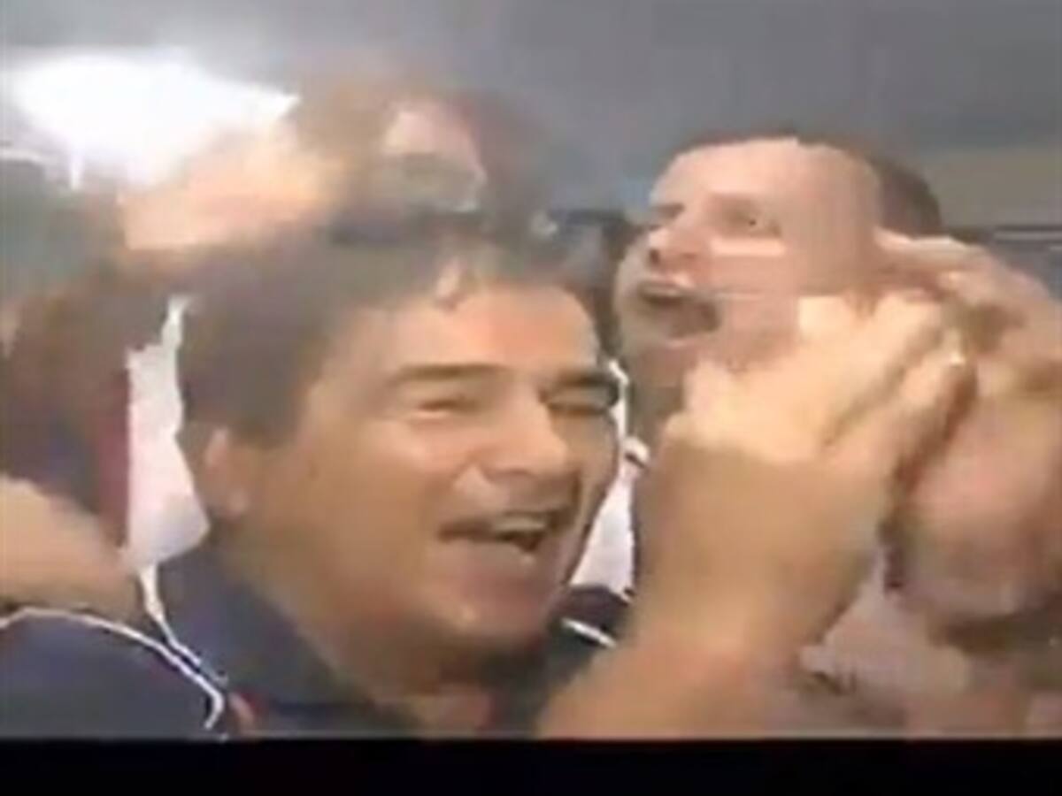 El momento en que Jorge Luis Pinto se emocionó por la clasificación al Mundial