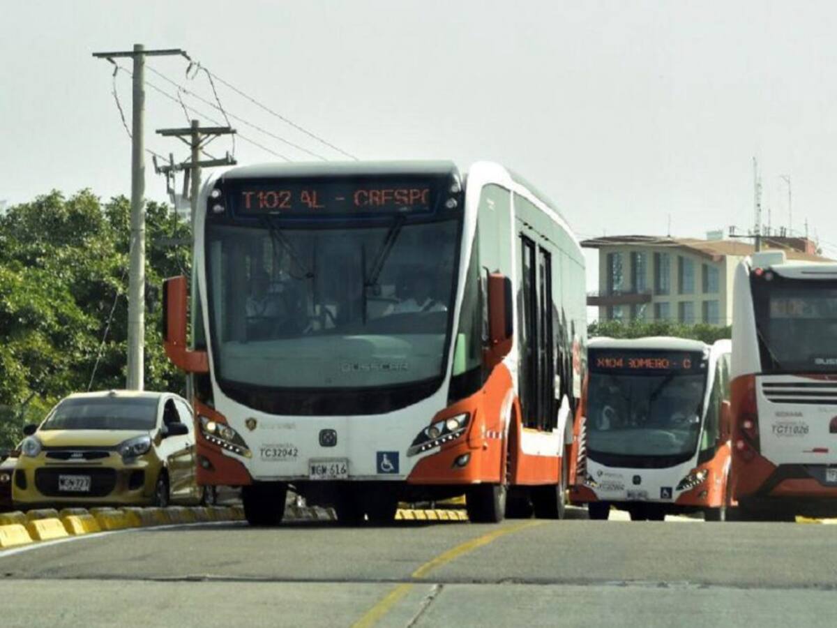 Buscan opciones para sostener Transcaribe sin afectar bolsillo de usuarios