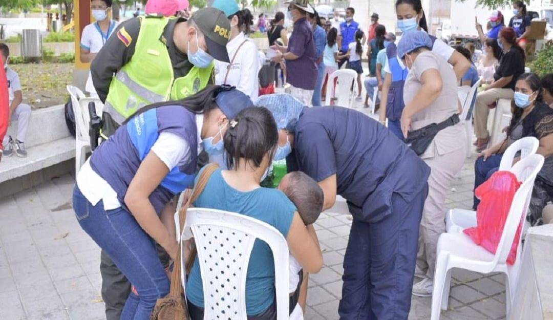 Sucre registra récord de vacunación.