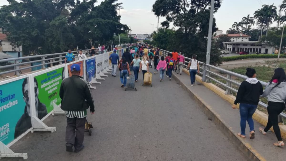 La jornada violenta en el Táchira redujo el ingreso de los extranjeros al país.